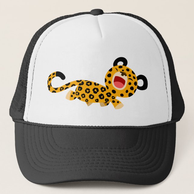 Joli Casquette Leopard Facétieux Cartoon (Devant)