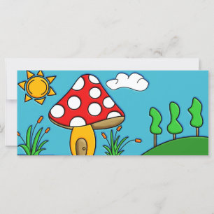joli champignon rouge