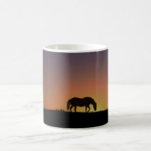 Joli Cheval et Sunrise Café Mug