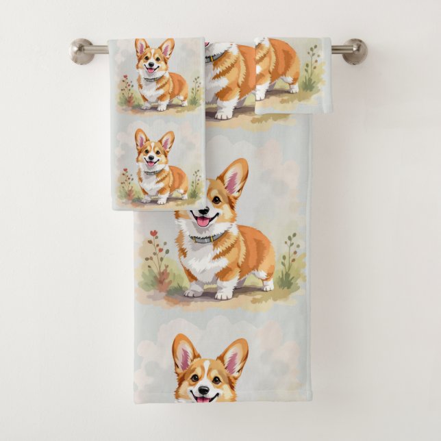 Joli chien Pembroke Welsh Corgi rouge (En situation)