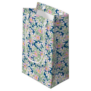 Joli chien rose Roses sur le sac cadeau de petit b