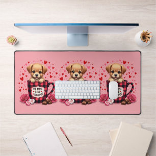 Joli chiot Valentine Buffalo Plaid Musique esthéti