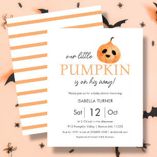 Joli Citrouille Baby Shower Halloween