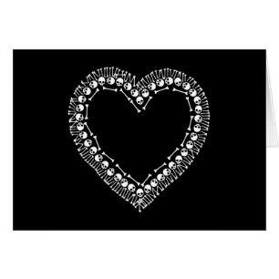 Joli coeur de crâne