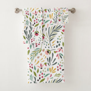 Joli coloré Fruit Fruits bas & Feuilles Motif