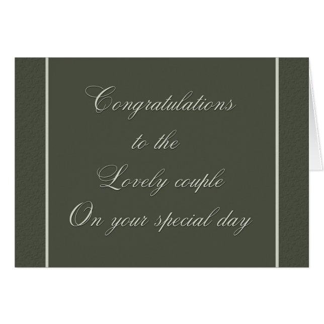 Joli couple Mariage (Devant horizontal)