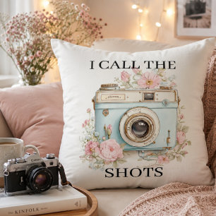 Joli Coussin Appareil Photo Rétro Lo Photographi