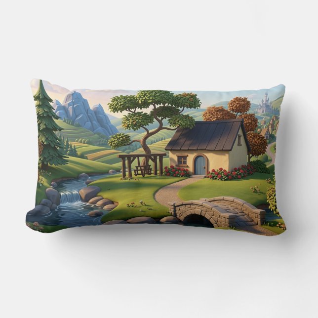 Joli Coussin Caprice | Coussin Décoratif Artistiqu (Recto)
