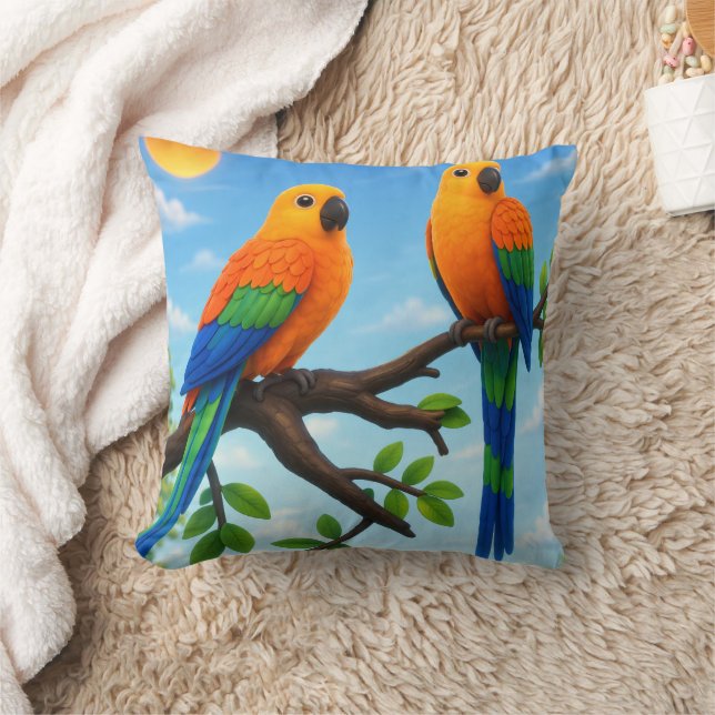 Joli Coussin Caprice | Coussin Décoratif Artistiqu (Couverture)