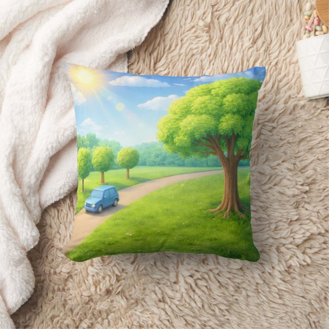 Joli Coussin Caprice | Coussin Décoratif Artistiqu (Couverture)