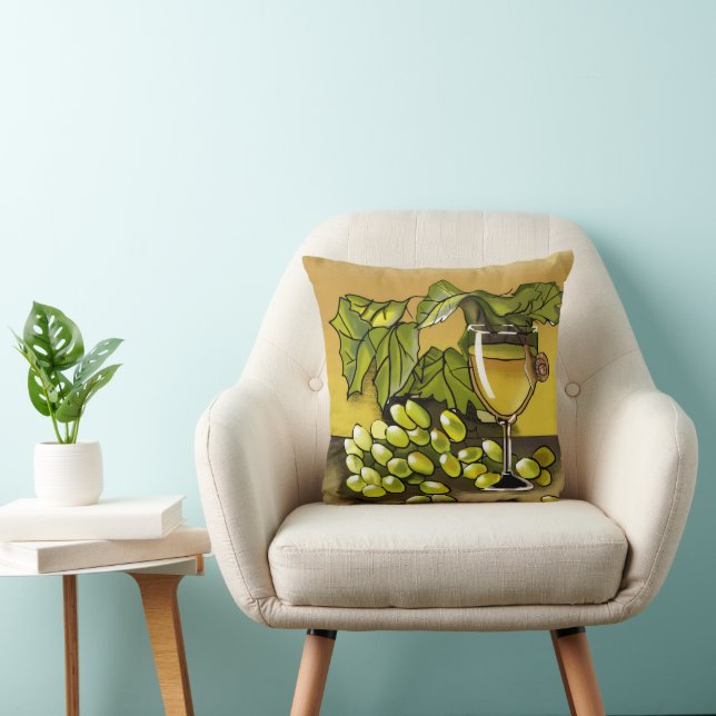 Joli Coussin Caprice | Coussin Décoratif Artistiqu (Chaise)