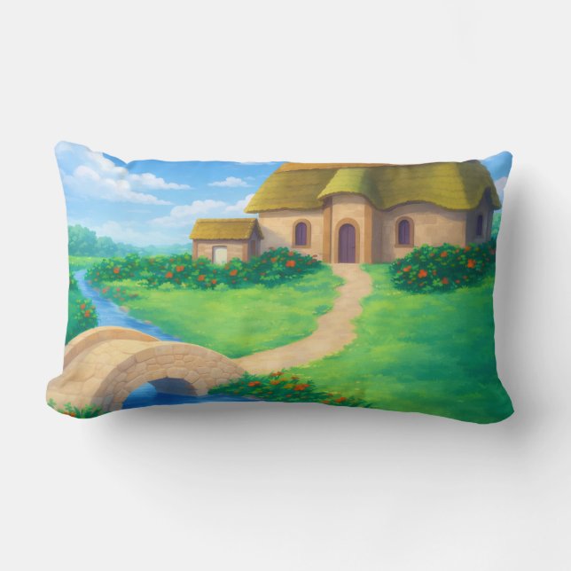 Joli Coussin Caprice | Coussin Décoratif Artistiqu (Recto)