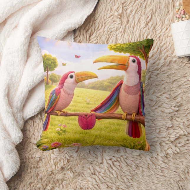 Joli Coussin Caprice | Coussin Décoratif Artistiqu (Couverture)