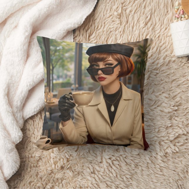 Joli Coussin Caprice | Coussin Décoratif Artistiqu (Couverture)