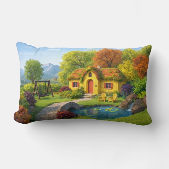 Joli Coussin Caprice | Coussin Décoratif Artistiqu (Recto)