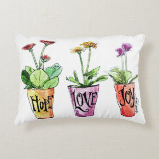 Joli Coussin de fleurs de Gerbera Daisy
