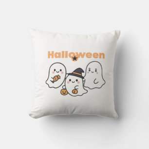 Joli Coussin de Lancer de Fantôme d'Halloween Oran