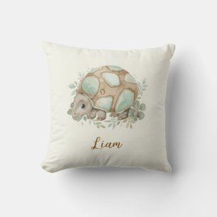 Joli Coussin de Nounours de Tortue Bébé à l'Aquare