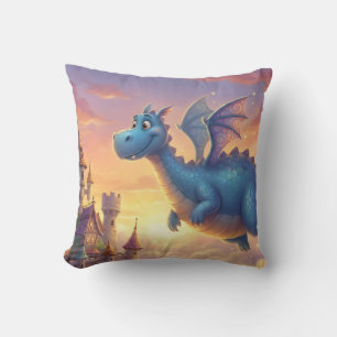 Joli Coussin de Nourrice pour Bébé Dragon