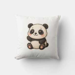 Joli coussin de panda kawaii 