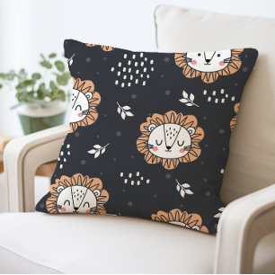 Joli Coussin Lion, Enfants Animal Décoratif