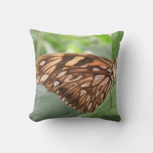 Joli Coussin papillon Brown