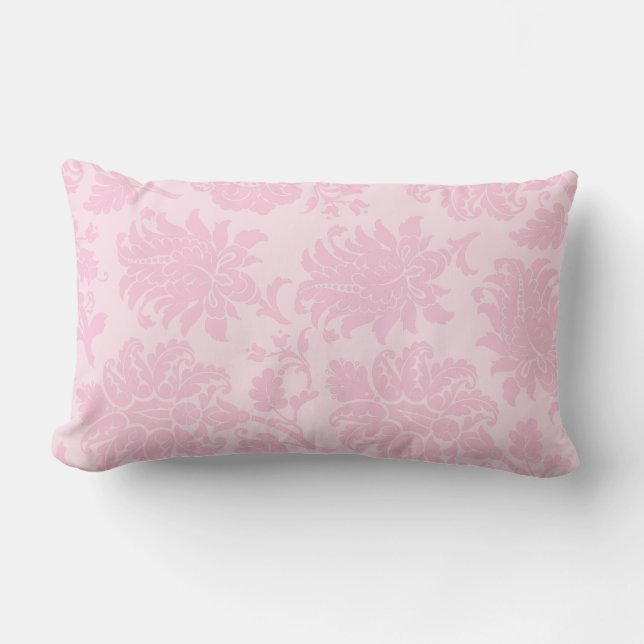 Joli Coussin rose Damask (Recto)
