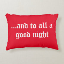 Joli coussin rouge accent de Noël