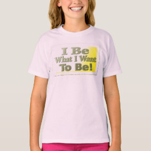 Joli Design À Propos De T-Shirt "I Be"