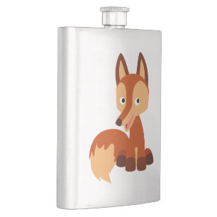 Joli Dessin Cartoon Fox Classique Flacon
