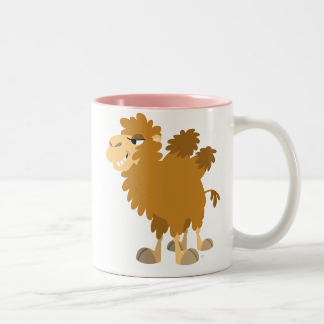 Joli dessin deux-Humped Camel Mug (Droit)