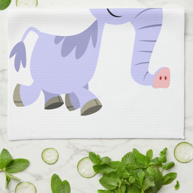 Joli Dessin Inhabituel Unicorn Serviette de cuisin (Plié)