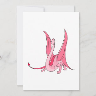 Joli Dragon Imaginaire Rose