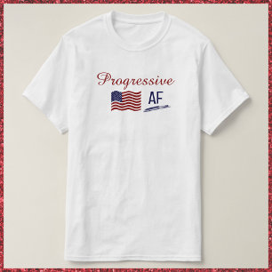 Joli drapeau Progressif AF T-shirt politique