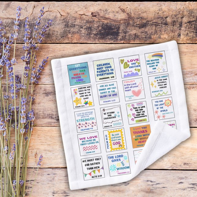 Joli écriture sainte verset de la bible pour enfan (Créateur téléchargé)