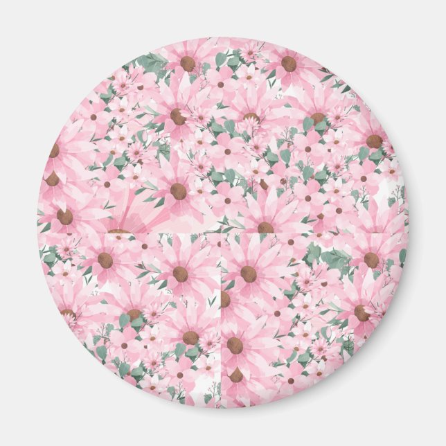 Joli en rose : les Magnets en fleurs rougissantes (Devant)