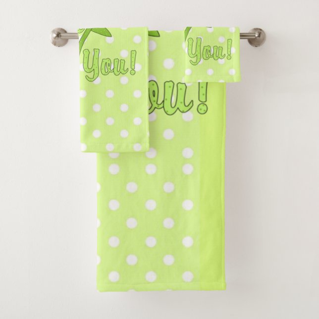 Joli Ensemble De Serviettes De Bain Collection Poi (En situation)