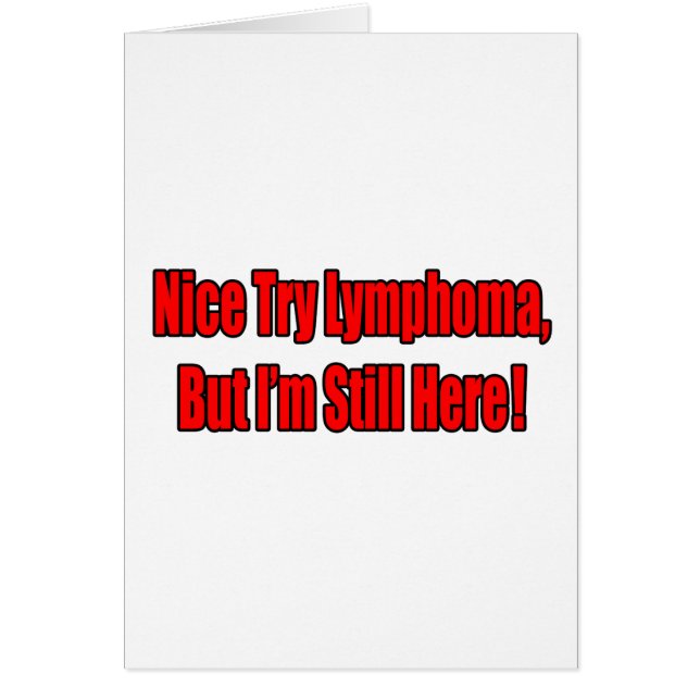 Joli Essai Lymphome.. (Devant)