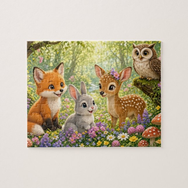 Joli et agréable puzzle pour les enfants (Horizontal)