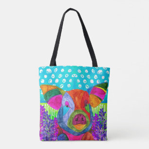 Joli et coloré Sac fourre-tout de porc