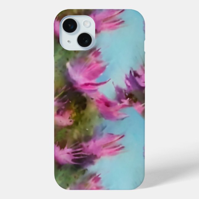 Joli étui numérique aquarelle art téléphone (Verso)