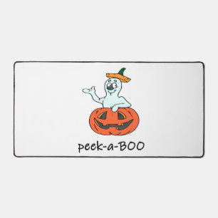 Joli fantôme d'Halloween Jack O Lantern Cache-Cach