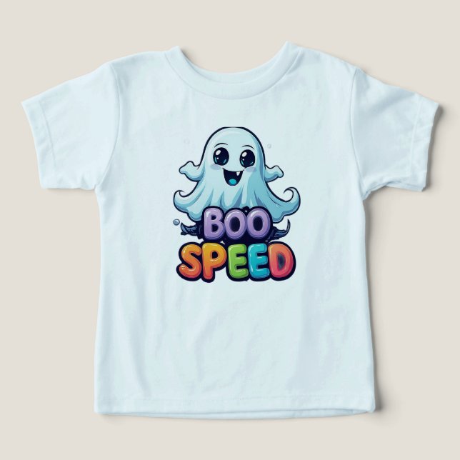 Joli fantôme Halloween Enfants Design 👻 (Design Recto)