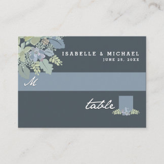 Joli Fleurs Vintage Jardin Mariage Cartes de siège