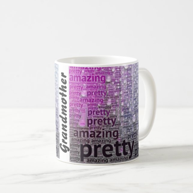 Joli grand-mère Extraordinaire Mug (Devant droit)