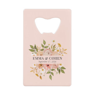 Joli jardin fleuri faveur de mariage