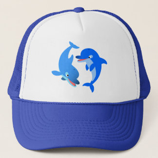 Joli Jouer Casquette de dauphins de dessin