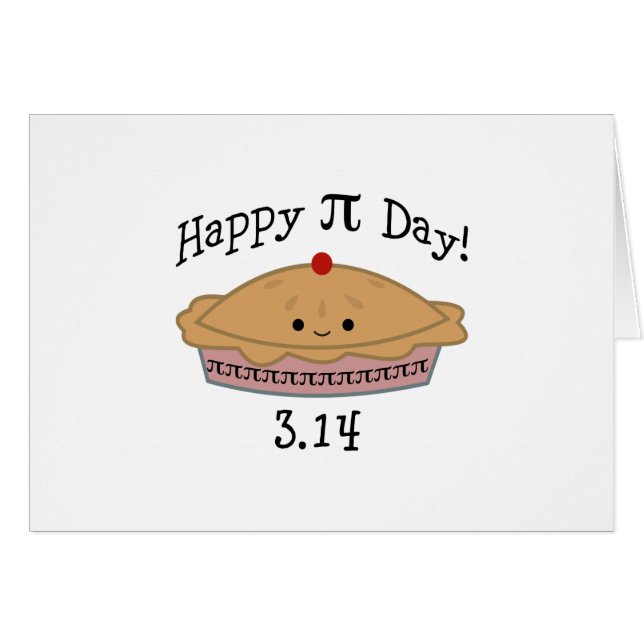 Joli Joyeux Pi Day ! (Devant Horizontal)