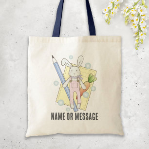 Joli Lapin en Peluche pour Enfants Sac Scolaire Li
