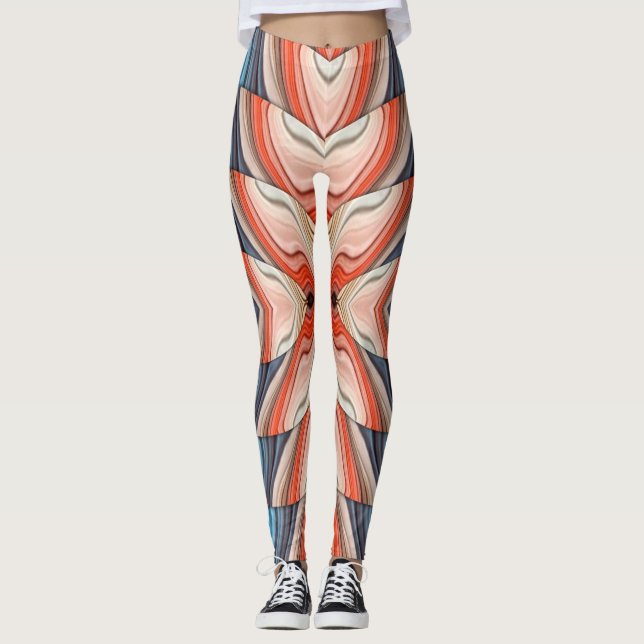 Joli legging tendance "Ratti_Creative_Arts" aux co (Devant)